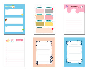Cute planner stickers