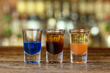 Cocktail party in a nightclub