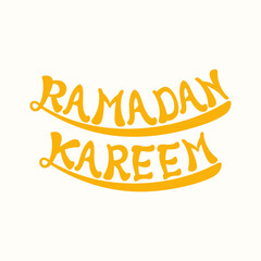 Ramadan greeting card for the Muslim community festival celebration.	

