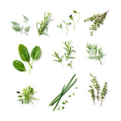 fresh herb and spices