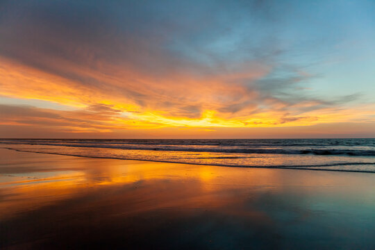 Sunset in Tumaco, Colombia