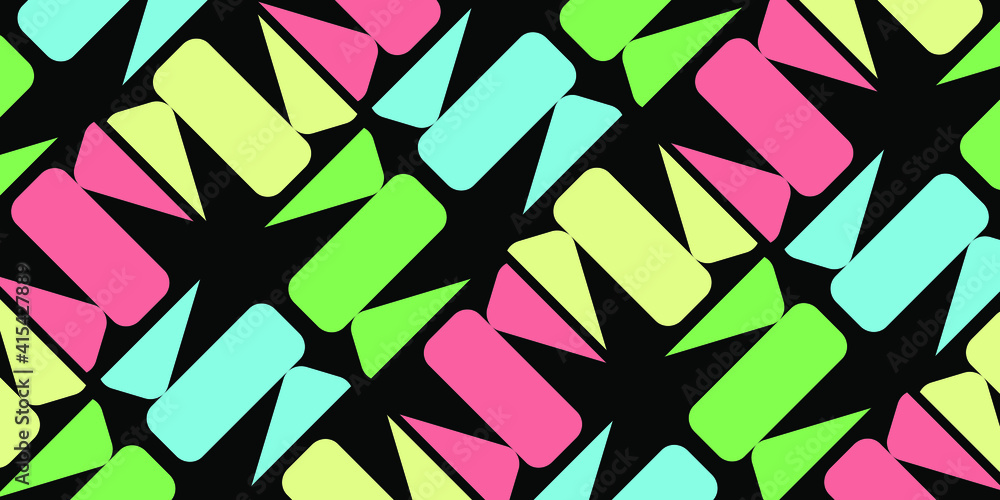Poster abstract geometric pattern background . vector texture
