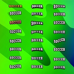 Fototapeta premium set of sport badge logo design vector template