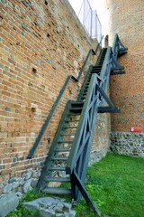 Zamek książąt mazowieckich w Czersku. Budowla gotycka zbudowana na przełomie XIV i XV wieku. © Albin Marciniak