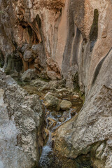 Fototapeta na wymiar Biniaraix, Tramuntana Valley Mallorca. Mountains and ancient Stone Walls