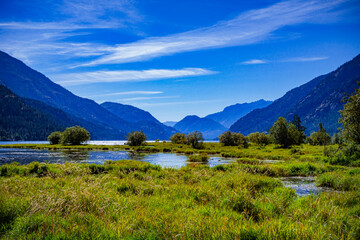lake in the mountains