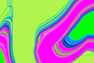 BRIGHT GREEN PINK COLOURS