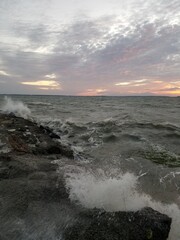 Waves of Lake Erie