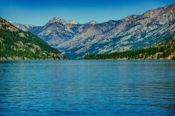 lake in the mountains