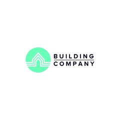business real estate building and architecture logo design vector