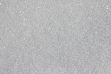 snow surface sparkling in the sun