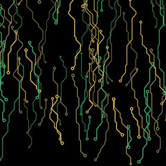 abstract Electronic substrate circuit