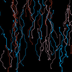 abstract Electronic substrate circuit