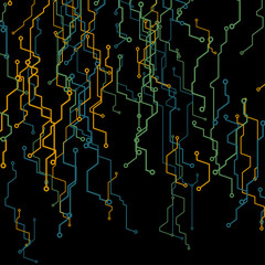 abstract Electronic substrate circuit