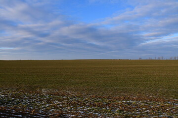 Nature reveals a dream landscape