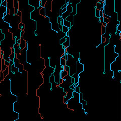 abstract Electronic substrate circuit
