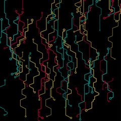 abstract Electronic substrate circuit