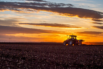 Preparing land for sowing