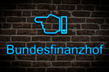 Leuchtreklame Bundesfinanzhof