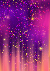 abstract fairy tale children's holiday background purple pink orange.