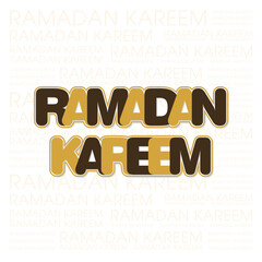  Ramadan greeting card for the Muslim community festival celebration.