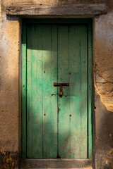 Door in old village