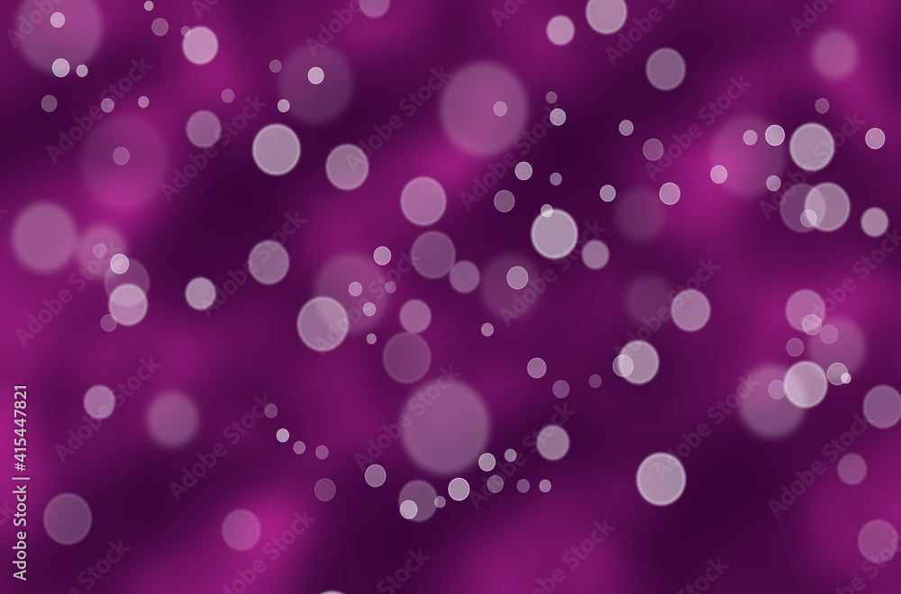 Poster abstract pink background with bokeh
