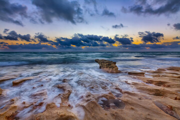 and the tide rushes in - Carlin Park, sunrise, Jupiter, Florida