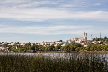 Vista panorámica de Carmen de Patagones a orillas del Rio Negro