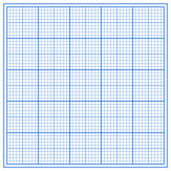 Millimeter graph paper grid. Abstract squared background. Geometric pattern for school, technical engineering line scale measurement. Lined blank for education isolated on transparent background.