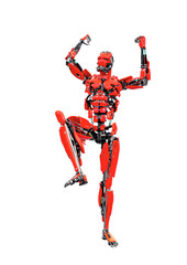 master cyber robot is so angry