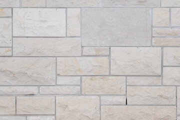 White Stone Texture Background Close Up