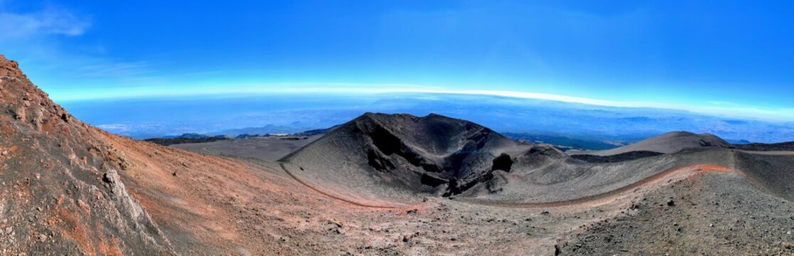 Volcan Etna en Sicile