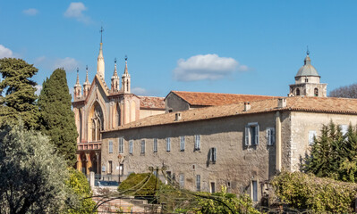 Fototapeta na wymiar Monastère de Cimiez à nice