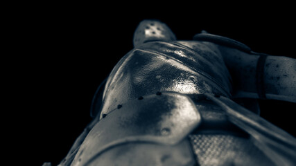 3d rendered illustration of Mediaval Knight. High quality 3d illustration