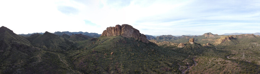 panorama of the mountains
