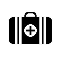 Fototapeta premium First-aid kit symbol, medical icon