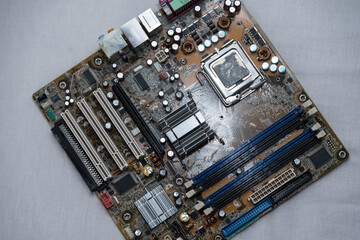 Motherboard eines PCs - Hauptplatine