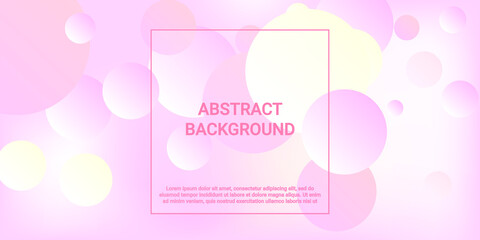 Background picture with balls for banner design.