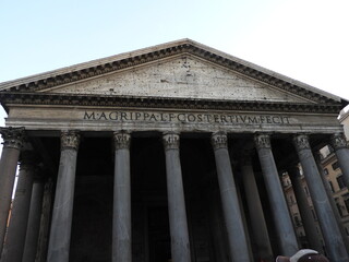 Fototapeta premium Recorrido arquitectónico en Italia. Ciudad de Roma. Vaticano.