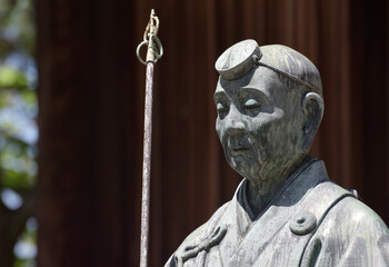 Obraz premium 醍醐寺上醍醐 観賢僧正像 京都市