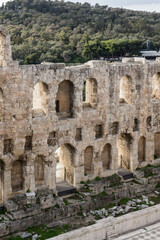 Odeon of Herodes Atticus in the Acropolis of Athens, Greece