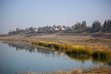 wetland outside Fresno, California