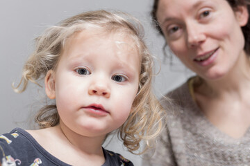 mère et fille de deux ans