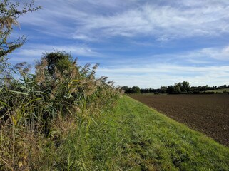 Summer in Burgundy's countryside, France - October 2016