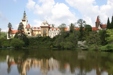 Naklejka premium pictures from the spring of the Czech Republic