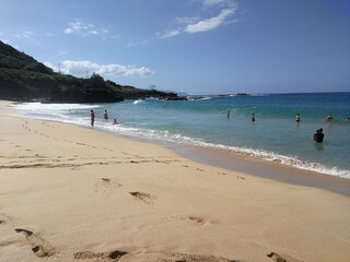 Laniakea Beach, O'ahu, Hawaii - January 2020