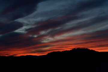 Mixture Of Creepy And Romantic At Sunset