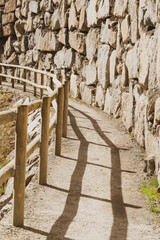 Naklejka premium stairs in the park