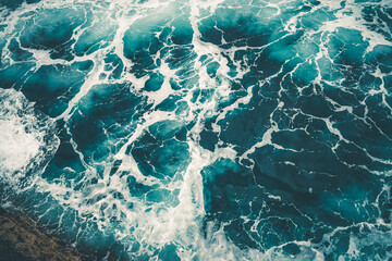 Amazing ocean swelling